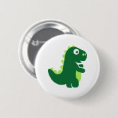 Comic T-Rex Button (Vorne & Hinten)