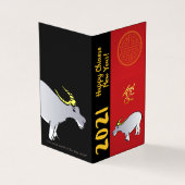 Comic Traditionelles Chinesisches OX-Jahr-2021-Pak (Vorderseite)