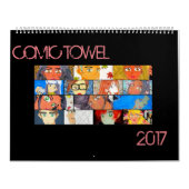 COMIC-TUCH 2018 KALENDER (Titelbild)