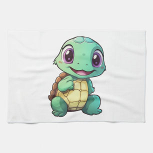 Comic-Turtle-Illustration Kopie Kopie Kopie Kopie Geschirrtuch