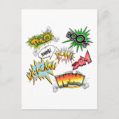 Comic Variation Postkarte (Vorderseite)