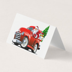 Comic-Weihnachts-Grußkarte