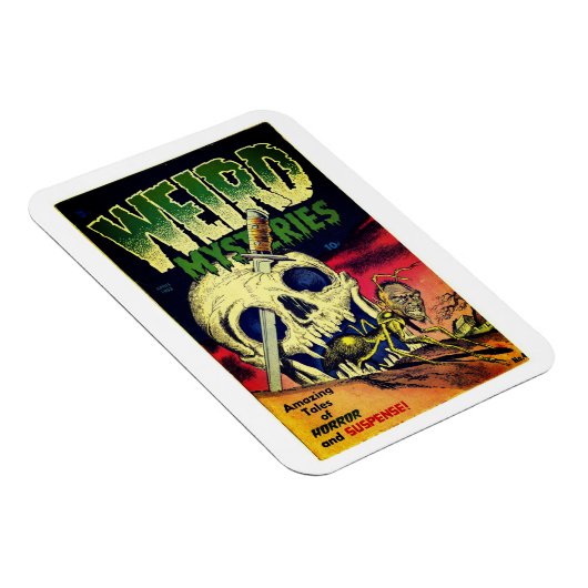 Comic WEIRD MYSTERIES Magnet (Rechte Seite)