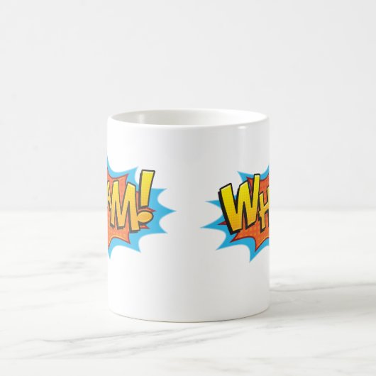 Comic Wham! Kaffeetasse (Mittel)