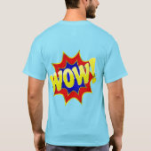 Comic WOW. T-Shirt (Rückseite)