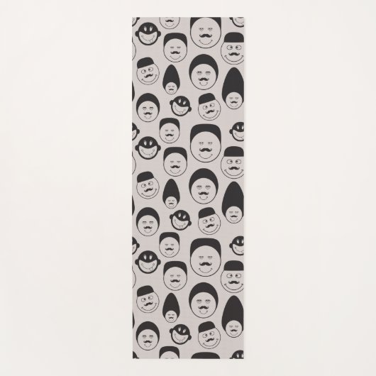 Comic Yogamatte (Vorderseite)