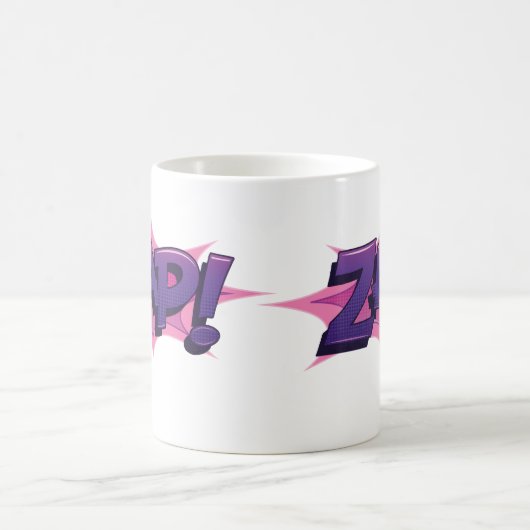Comic Zap! Kaffeetasse (Mittel)
