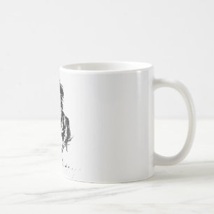 Comic Zeichnend Pferd Kaffeetasse