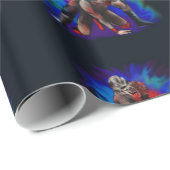 Comic Zombie Wrestlers, Geschenkverpackung herunte Geschenkpapier (Rolleneckpunkt)