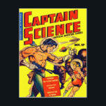 Comic zur Vintagen Science Fiction des Weltraumkri Postkarte<br><div class="desc">Space Warrior Vintage Science Fiction Comic Vintage Science Fiction,  Horror,  und Fantasy Illustration Art. Fantastische Sammlung Retro-Comic-Buchkunst auf T - Shirt,  Hüten,  Kühlschrankmagneten,  Schaltflächen,  Buttone,  Grußkarten,  Postkarten,  Beuteln,  Decken,  Dartboards,  Handtücher,  Dekoratorschränke,  Schürze,  Wasserflaschen und viele andere spannende Geschenkideen.  Großhandel erhältlich.</div>