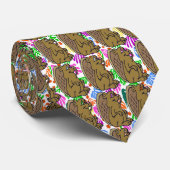 Comical Beaver Neck Tie Krawatte (Gerollt)