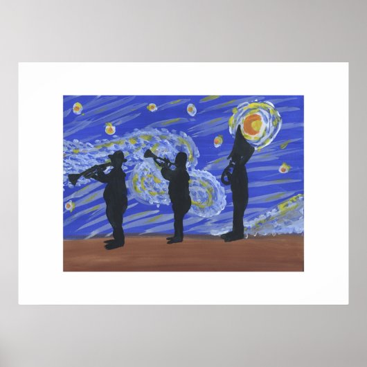 Comical Brass Band Jazz Fest Krewe Poster (Vorne)