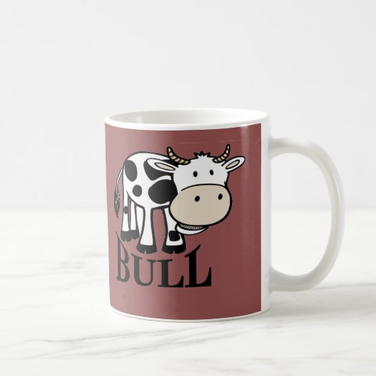Comical Bull Kaffeetasse (Rechts)