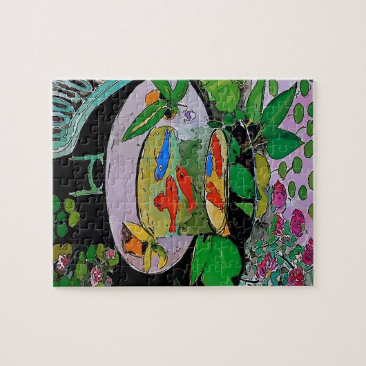 Comical Goldfish Jigsaw Puzzle (Horizontal)