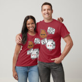 Comical Kack & WC Paper Rating Poo a Solid #2 T-Shirt (Unisex)