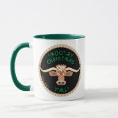 Comical Longhorn Steer Tasse (Links)