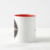Comical Longhorn Steer Tasse (Zentrum)