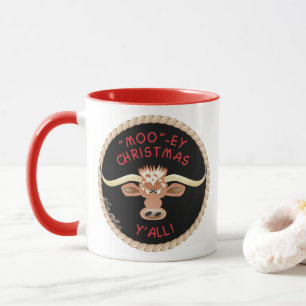 Comical Longhorn Steer Tasse
