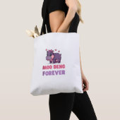 Comical MOO DENG FOREVER Animal Lover Hippo Theme Tasche (Von Nahem)