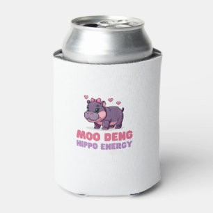 Comical MOO DENG HIPPO ENERGY Animal Lover Hippo T Dosenkühler