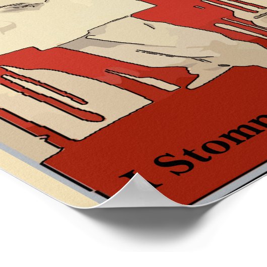 Comical Pagliacci, Vintag Opernposters, Poster (Ecke)