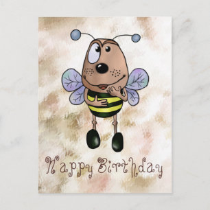 Comicbiene Postkarte