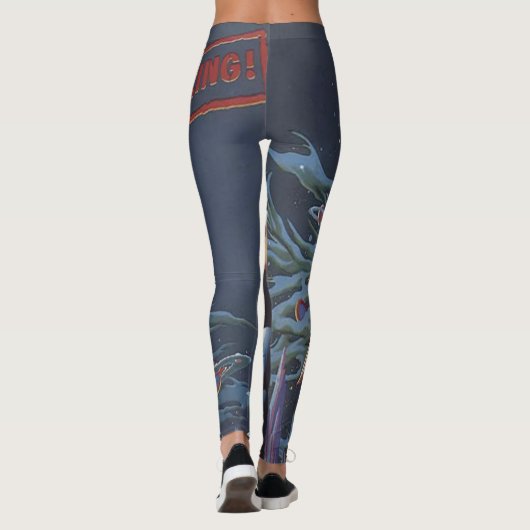Comicbuch-Leggings Leggings (Rückseite)