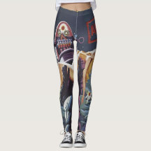 Comicbuch-Leggings