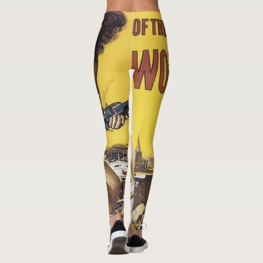 Comicbuch-Leggings Leggings (Rückseite)