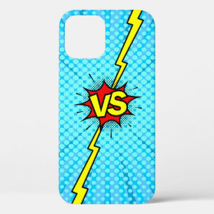 Comicbuch versus Hintergrund, klassischer Pop-Art- Case-Mate iPhone Hülle