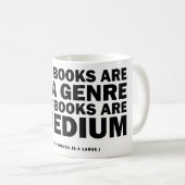 Comicbücher sind nicht ein Genre Kaffeetasse (VorderseiteRechts)