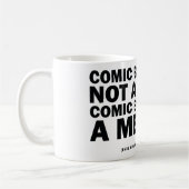 Comicbücher sind nicht ein Genre Kaffeetasse (Links)