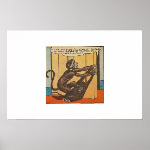 Comicen des Goldenen Horrors   50ER VINTAGE COMIC Poster