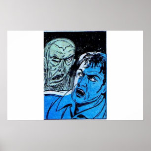 Comicen des Goldenen Horrors  60er Beängstigende V Poster