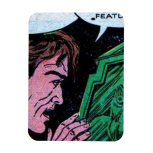Comicen des Goldenen Horrors   90er Vintage Comice Magnet
