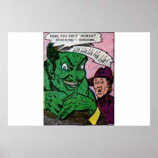 Comicen des Goldenen Horrors der 50er Jahre | beän Poster (Vorne)