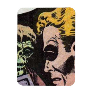 Comicen des Goldenen Horrors   Vintage Comicen der Magnet
