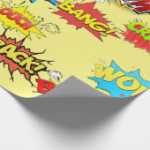Comicen entwerfen Wrapper Geschenkpapier (Ecke)