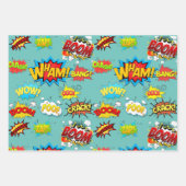 Comicen Geschenkpapier Set (Vorderseite 3)