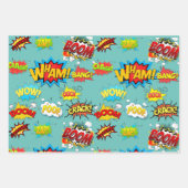 Comicen Geschenkpapier Set (Vorderseite 2)