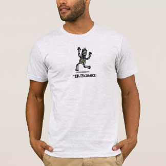 Comicen - Hochwertiger T - Shirt mit Robot