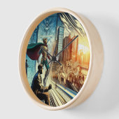 Comicen Kunstbild Uhr (Winkel)