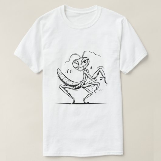 Comicfigur Konzept Künstlerisches Design T-Shirt (Design vorne)