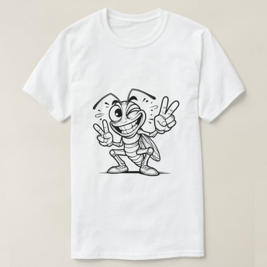 Comicfiguren-Inspired Geschenkdesign T-Shirt (Design vorne)