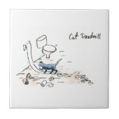 Comickatzentretmühle Fliese (Vorderseite)