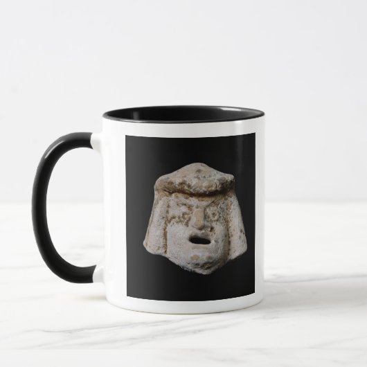 Comicmaske Tasse (Links)