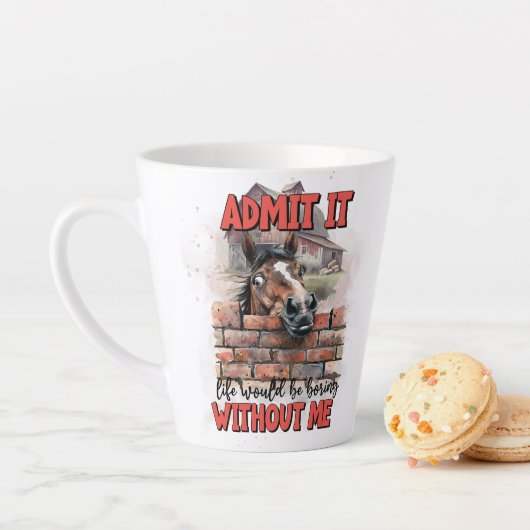 Comicpferd Milchtasse (Beispiel)