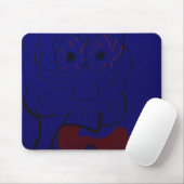 Comics Character Mousepad (Mit Mouse)