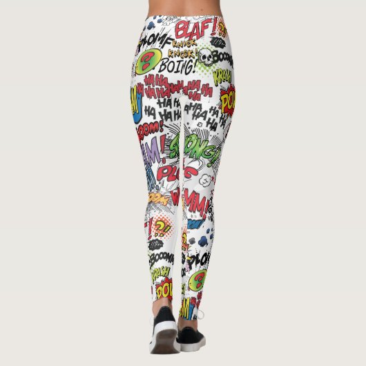 Comics Elements Leggings (Rückseite)