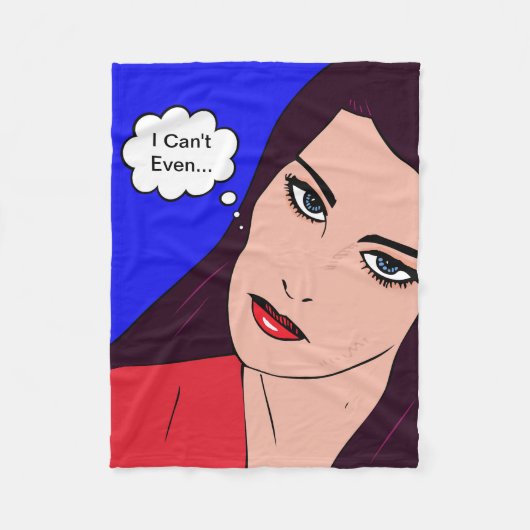 Comics Girl #14 Fleecedecke (Vorderseite)